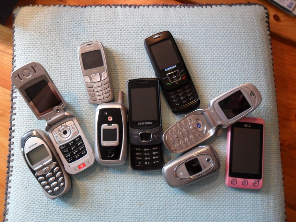 Alte Handys